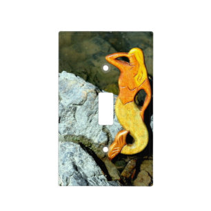 blonde lookout mermaid light switch cover