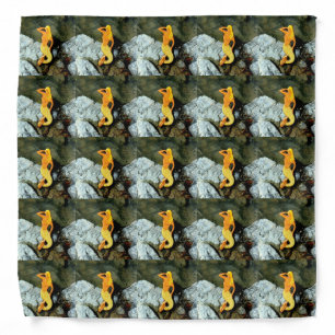 blonde lookout mermaids bandana