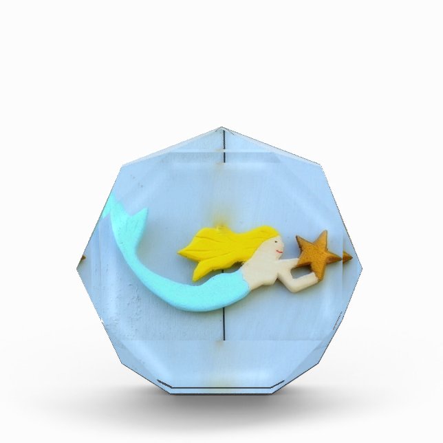 blonde mermaid star award (Front)