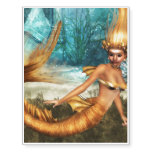 Blonde Mermaid Temporary Tattoos