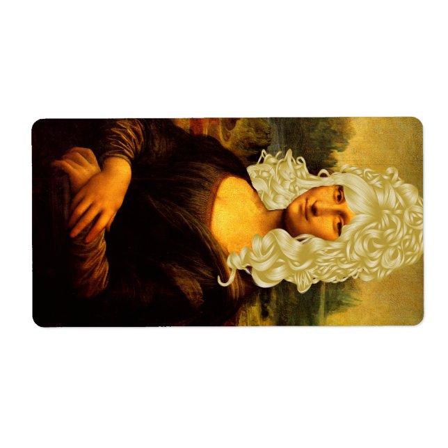 Blonde Mona Lisa Label (Front)