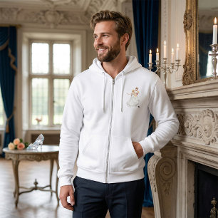 Blonde Princess and Charming Prince Fairytale Hoodie
