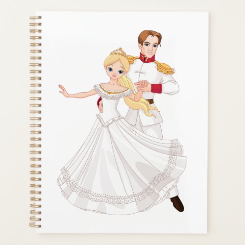 Blonde Princess and Charming Prince Fairytale Planner