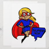 blonde super mom (Front/Back)