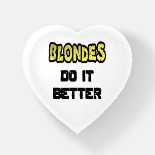 Blondes Do It Better Key Ring Paperweight