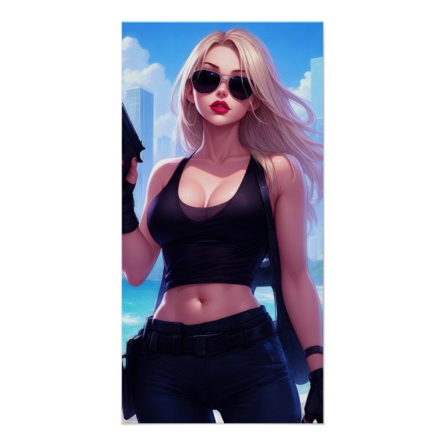 Blondie Bangs Back Poster (Front)