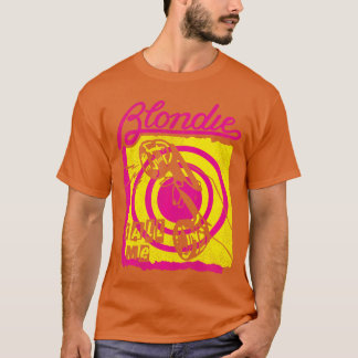 Blondie Call Me Colorful Vintage Band funny vintag T-Shirt
