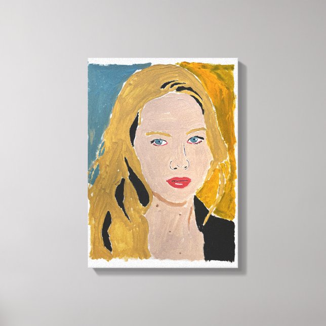 Blondie Canvas Print (Front)