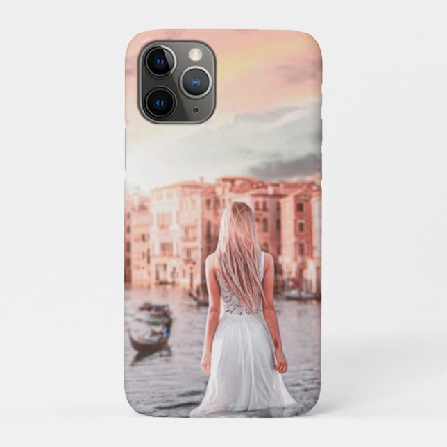 Blondie In Romantic Venice      Case-Mate iPhone Case (Back)