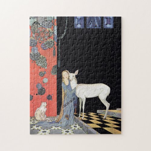 Blondine by Virginia Frances Sterrett Jigsaw Puzzle