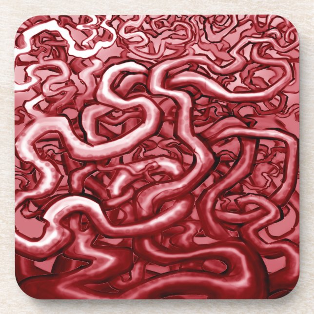 Blood and Guts Drink Coaster (Front)
