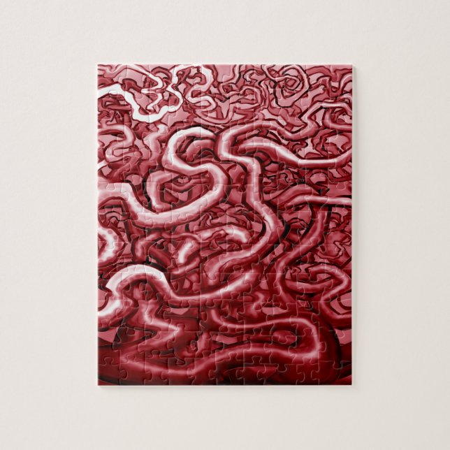 Blood and Guts Jigsaw Puzzle (Vertical)