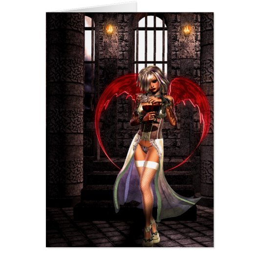 Blood Angel Vampire Goth Cards (Front)