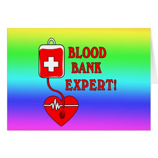 BLOOD BANK EXPERT CARDS (Front Horizontal)