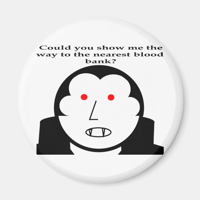 Blood Bank Magnet (Front)