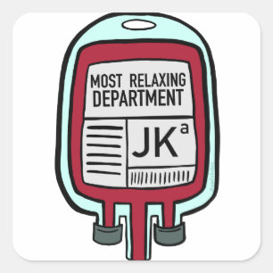 Blood Bank Most Calming Sticker