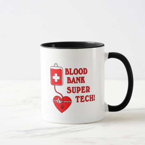 BLOOD BANK SUPER TECH MUG