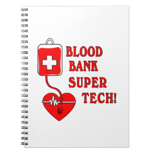 BLOOD BANK SUPER TECH NOTEBOOK