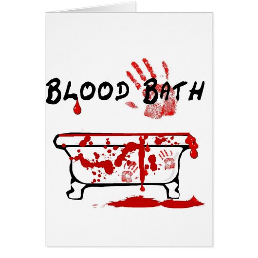 Blood Bath Cards (Front)