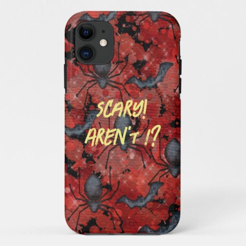 Blood Bats Spider iPhone 11 Case
