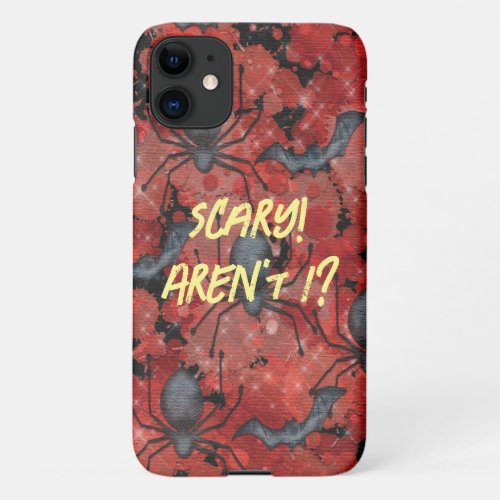 Blood Bats Spider iPhone 11 Case
