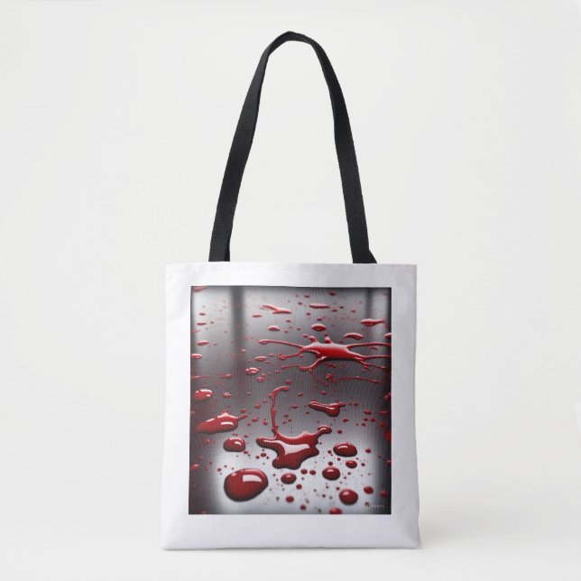blood beg  tote bag (Front)