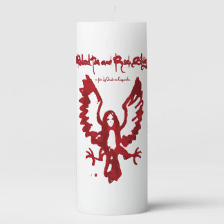 Blood Bird Girl - Blood Tea & Red String Pillar Candle