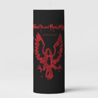 Blood Bird Girl - Blood Tea & Red String Pillar Candle