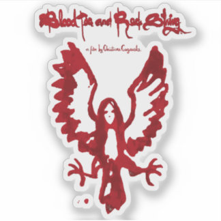 Blood Bird Girl from Blood Tea and Red String Sticker
