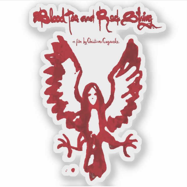 Blood Bird Girl from Blood Tea and Red String Sticker (Front)