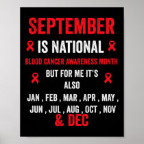 Blood Cancer Awareness - Blood Cancer Awareness mo Poster