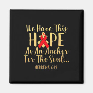 Blood Cancer Awareness Day Leukemia Disease Suppor Magnet