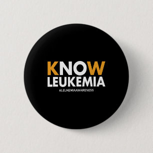 Blood Cancer Awareness Gifts Men Women Kids Know L Button