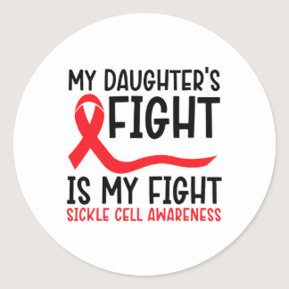 Blood Cancer Awareness Leukemia Lymphoma Myeloma R Classic Round Sticker