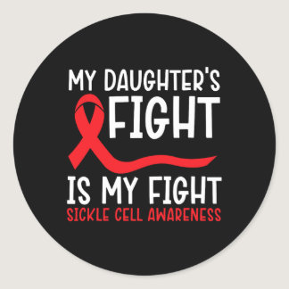 Blood Cancer Awareness Leukemia Lymphoma Myeloma R Classic Round Sticker