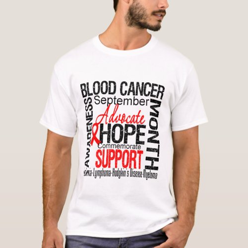 Blood Cancer Awareness Month Commemorative T_Shirt