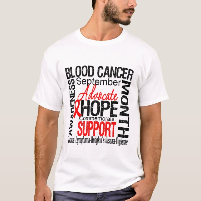 Blood Cancer Awareness Month Commemorative T-Shirt (Front)