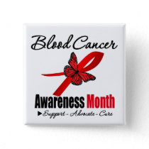 Blood Cancer Awareness Month Recognition Pinback Button
