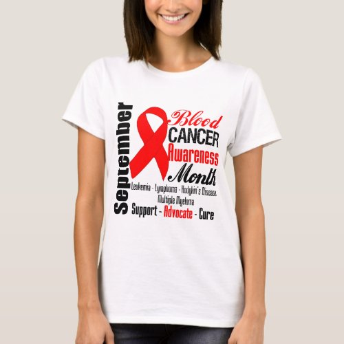 Blood Cancer Awareness Month Ribbon 2 T_Shirt