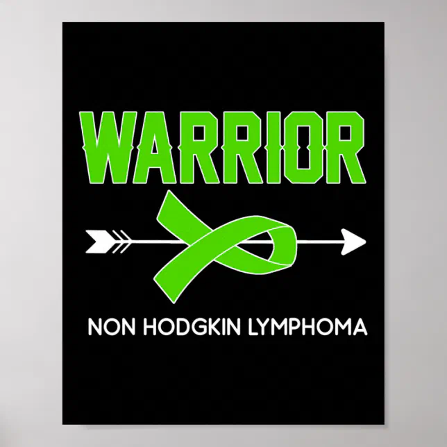 Blood Cancer Awareness Outfit Non Hodgkin Lymphoma Poster | Zazzle