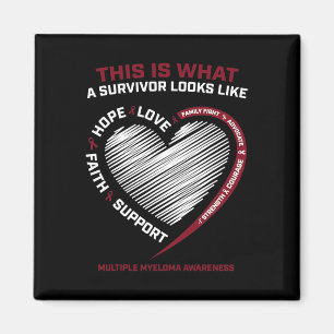 Blood Cancer Awareness Products Multiple Myeloma S Magnet