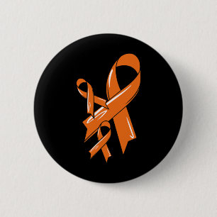 Blood Cancer Awareness Ribbon Leukemia Fighter Che Button