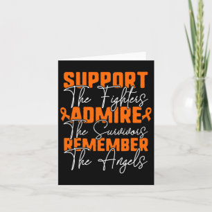Blood Cancer Awareness Shirt Card
