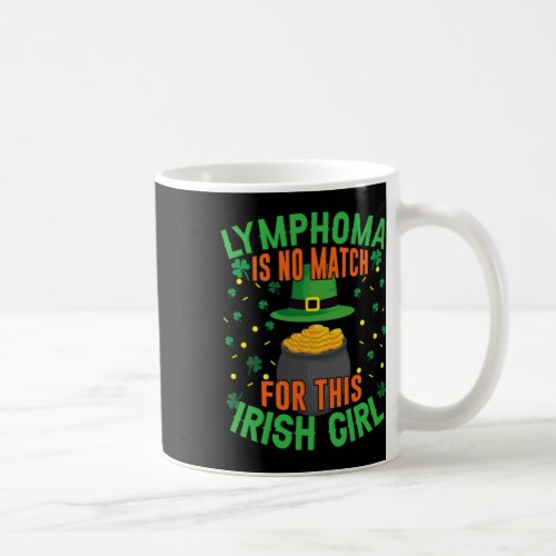 Blood Cancer Awareness St Patricks Day Leaf Clover Coffee Mug