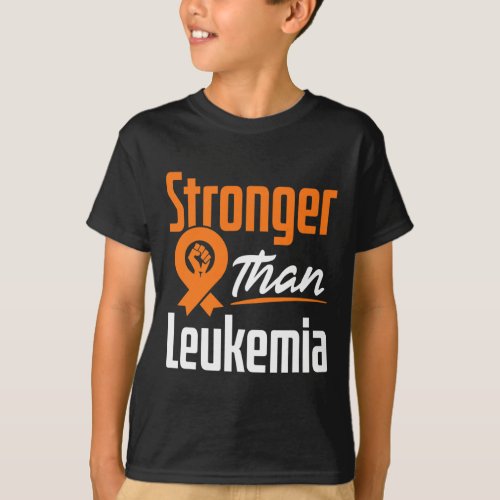 Blood Cancer Awareness Warrior Fighter Stronger  T_Shirt