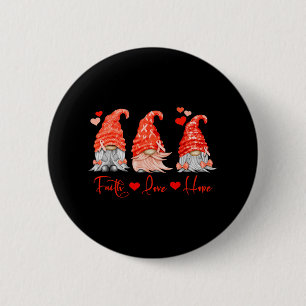 Blood Cancer Faith Hope Love Red Gnomes Heart Warr Button