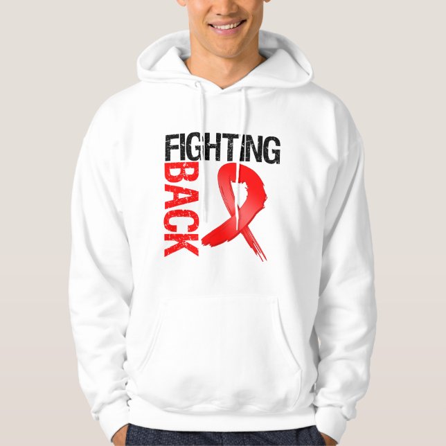 Blood Cancer Fighting Back Hoodie (Front)