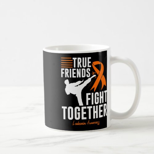 Blood Cancer Friend Support Awareness Martial Arts Coffee Mug