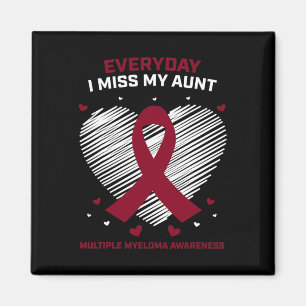 Blood Cancer In Memory Of My Aunt Multiple Myeloma Magnet