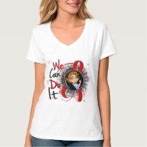 Blood Cancer Rosie Cartoon WCDI T-Shirt